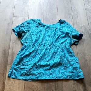 Katherine Heigl Scrub Top